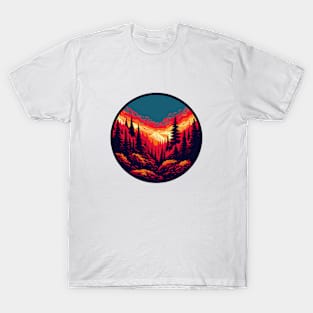 Sunset Landscape T-Shirt